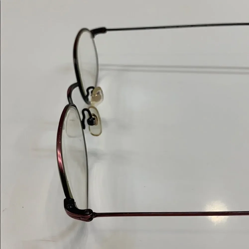 🌷Geoffrey Beene Eyeglass Frame Full Rim Burgundy